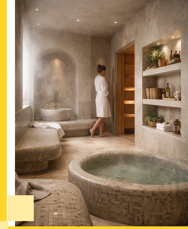 Строительство бани с хамамом в Сургуте от 766650 р. | ЭриданСрг