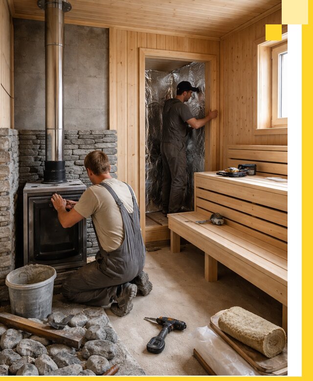 Строительство и изготовление бань под ключ в Сургуте