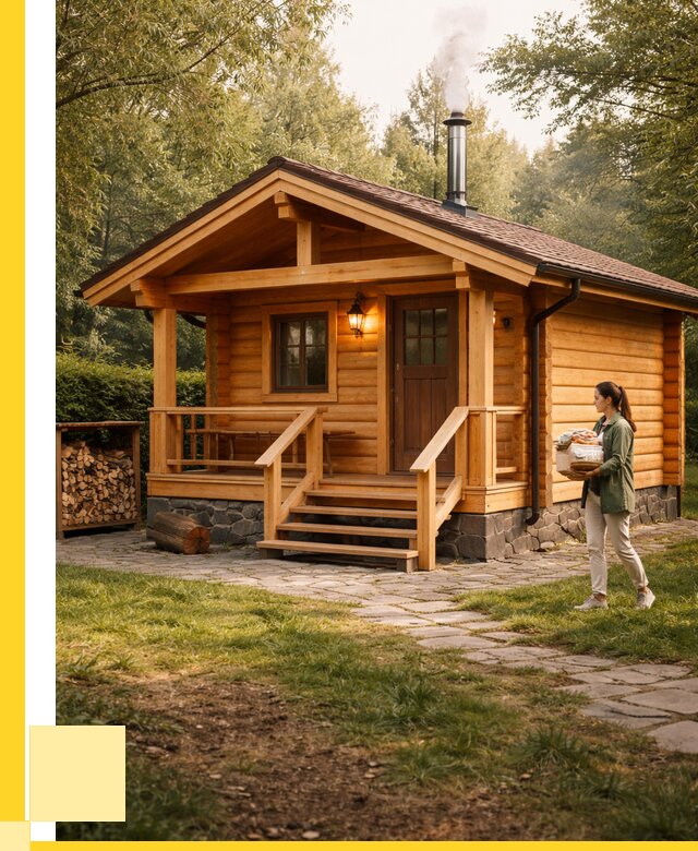 Купить баню под ключ в Сургуте от 664430 р. | ЭриданСрг