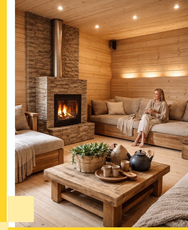 Проект бани с комнатой отдыха в Сургуте от 35777 р. | ЭриданСрг