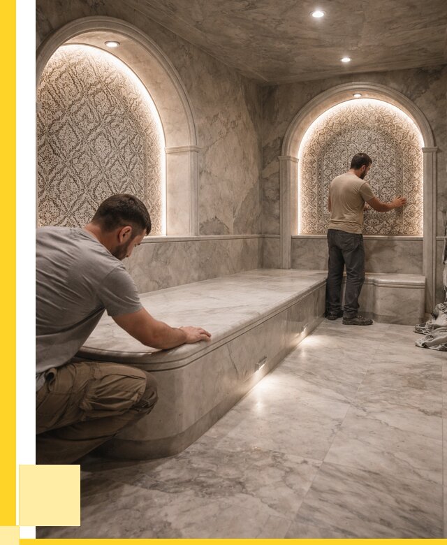 Турецкие бани под ключ в Сургуте от 255550 р. | ЭриданСрг