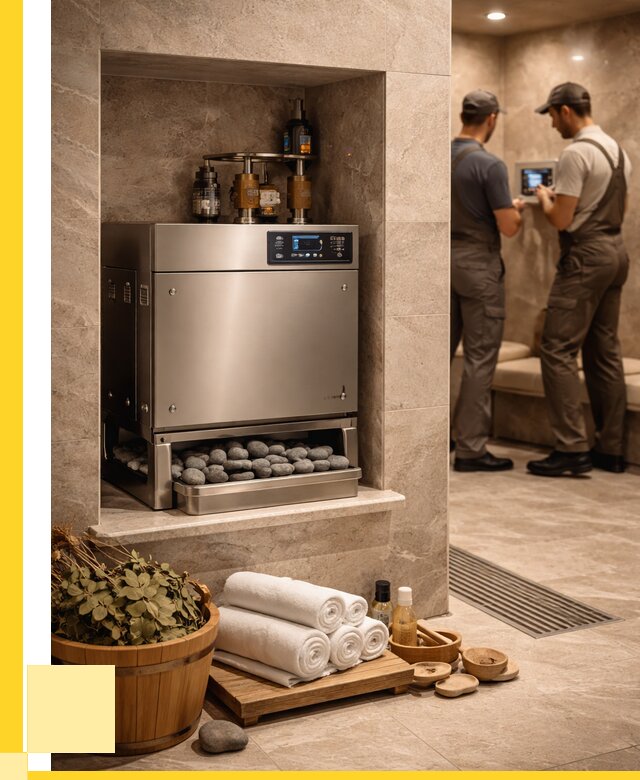 Парогенераторы для хамама в Сургуте от 76665 р. | ЭриданСрг