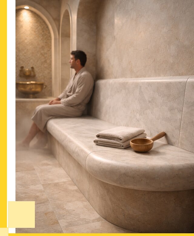 Сиденья для хамама в Сургуте под ключ от 12266 р. | ЭриданСрг