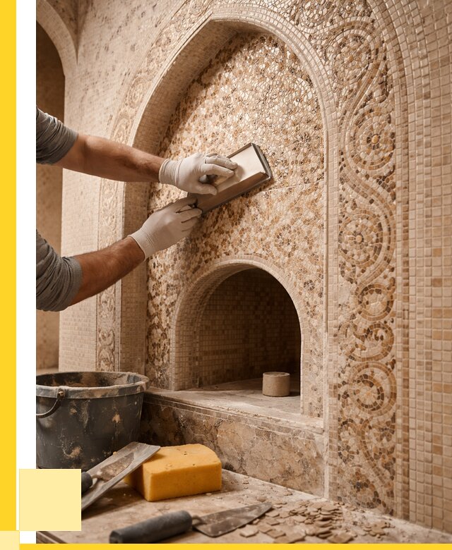 Мозаика для хамама в Сургуте под ключ от 5111 р. | ЭриданСрг